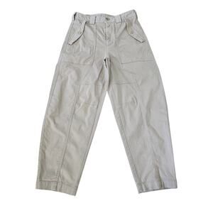 Banana Republic Cargo Pants Khaki Utility High Rise Size 2